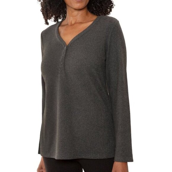 Mario Serrani Italy Women's Pullover Sweater Shirt Long Sleeve (Gray, X-Large) - Picture 2 of 6